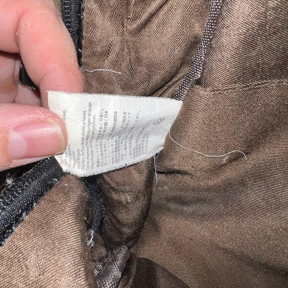 Black White polka dot Aztec geometric abstract zip‎ travel bag backpack B01 - Picture 8 of 8